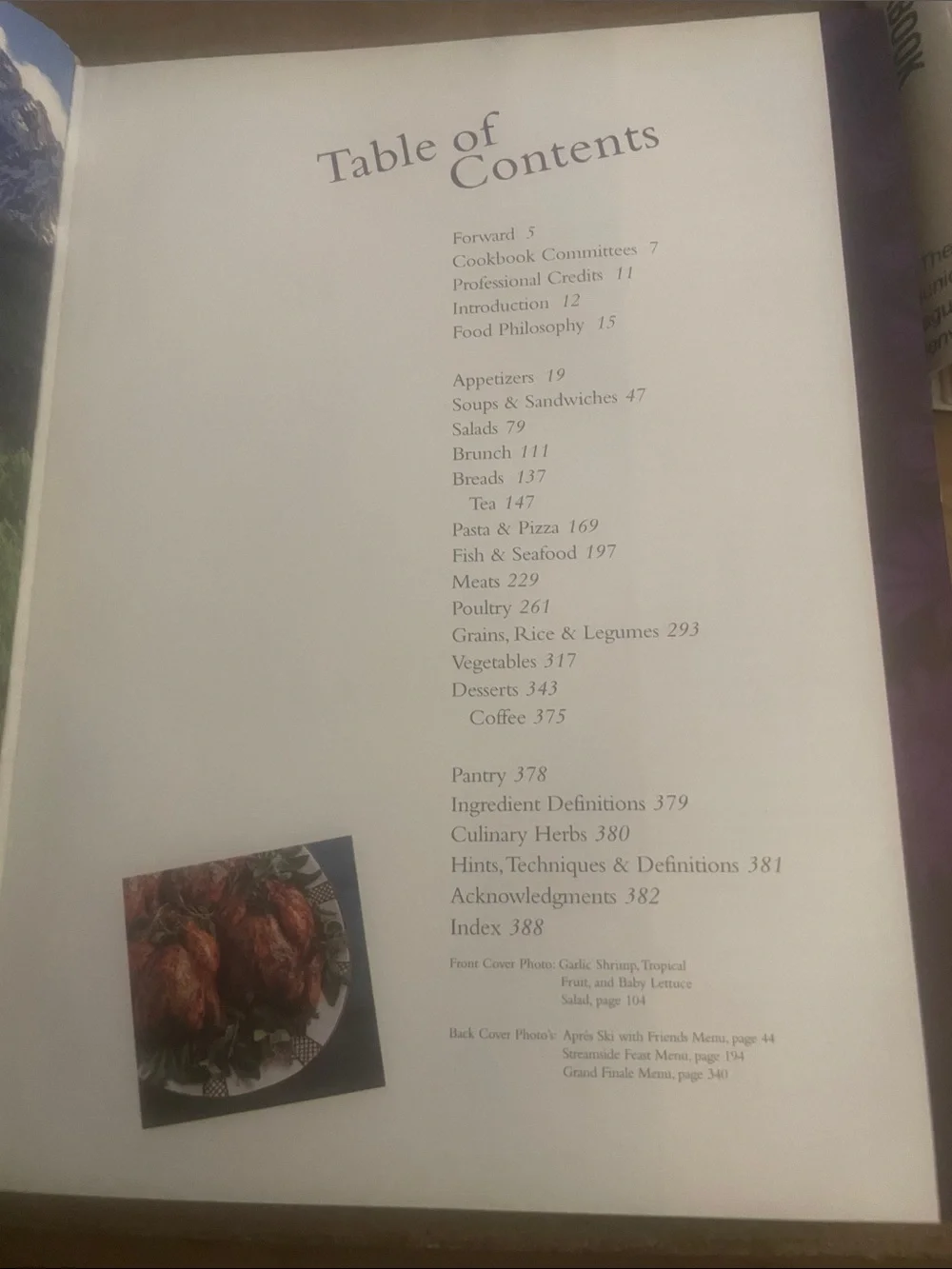 Colorado Collage Cookbook - Colorado Cache Cookbook